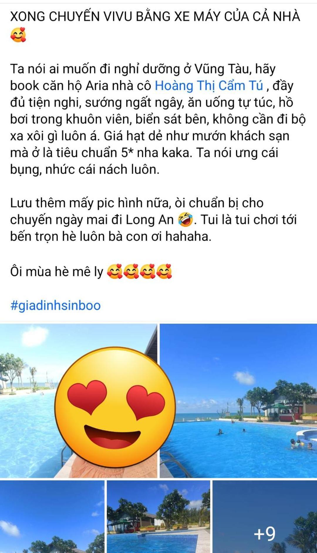 Can Ho Ven Bien 2 Pn 90M2 Tai Aria Vung Tau Co Ho Boi Esterno foto